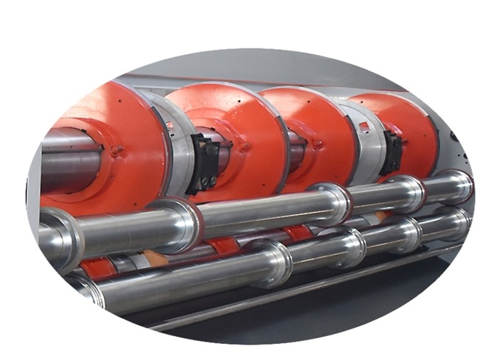 Chain Type Automatic Slotting Machine Semi Automatic Feeding High Efficiency