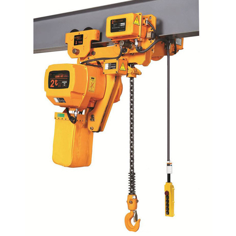 Low clearance ring chain crane, hhbb 10t electric chain crane, ring chain electric crane