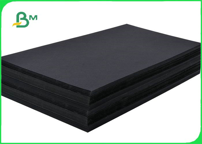 250gsm 300gsm Uncoated Black Cardstock Paper For Photo Album Acid Free