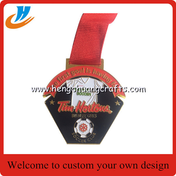 Sports events gold silver medals,die casting process medal with plated color
