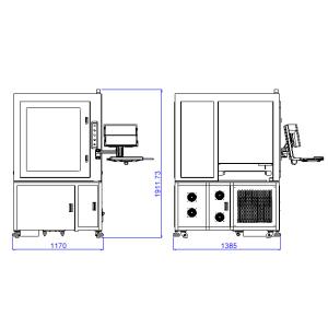 Custom PCB FPC Circuit Board QR Code Laser Marking Machine
