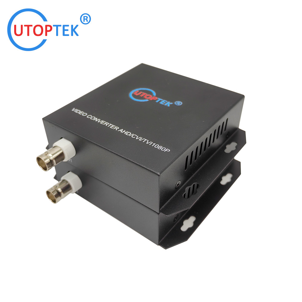 1ch 1080P BNC video, NO data, Fiber FC/SC/ST 20km, HD-CVI/AHD/TVI 1080P Coaxial Video over Fiber Converter
