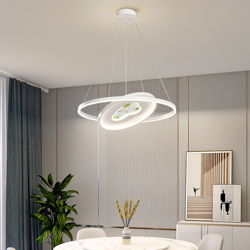 Modern Simple Iceberg Pendant Light Smart Lamp For Dining Room Living Room