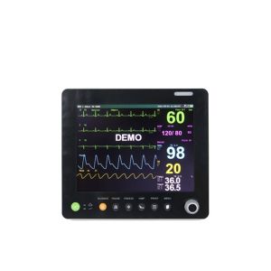  15 Inch Portable Multi Parameter Patient Monitor with Optional 2 IBP 1 Year Warranty and 2 Years Shelf Life Manufactures