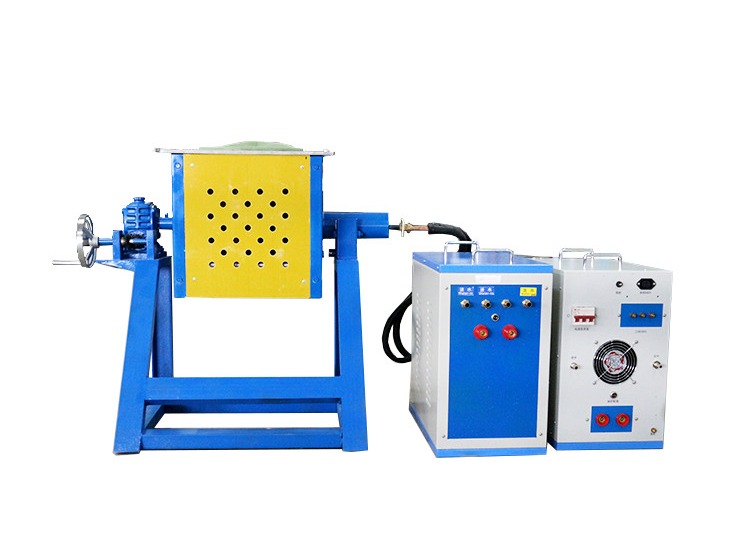 IGBT Power Devices High Temperature 1800C Induction Melting Machine For All Kinds Metal