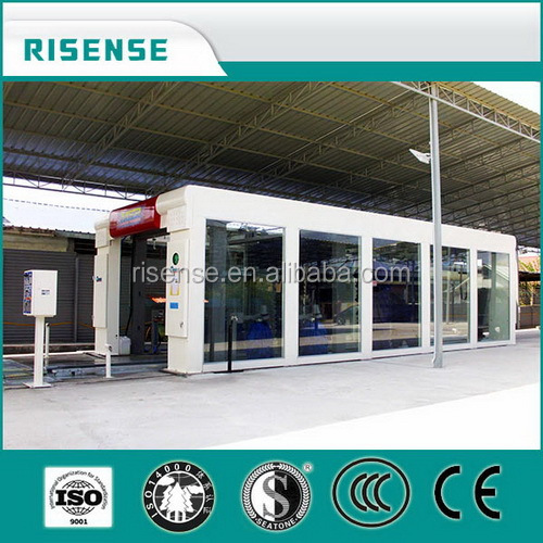 Automatic Express Tunnel Car Wash Machine for Gas Stations Customized Logo in Slovenia