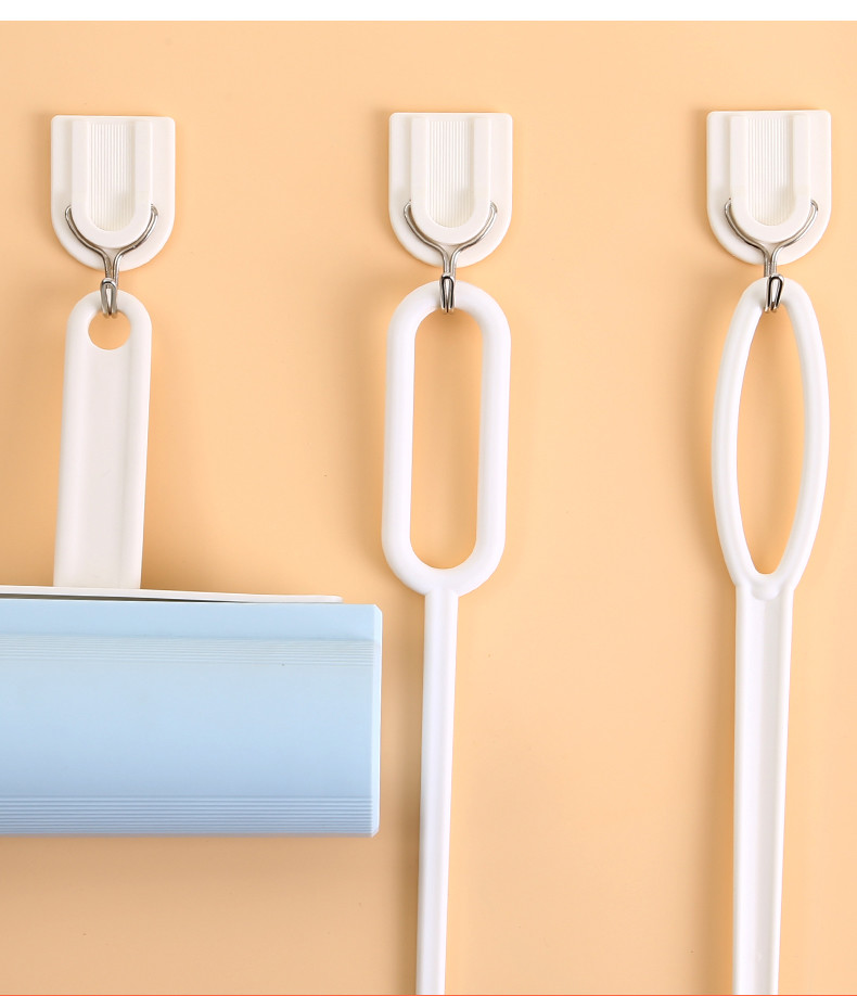 Sticker Bathroom Towel Removable Plastic Wall Hooks Adhesive