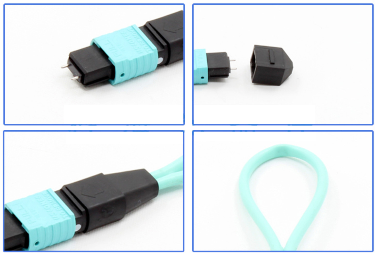 MPO MTP Patch Cord / Fiber Optic MPO OM3 OM4 Loopback Cable SM MM Mono Mode