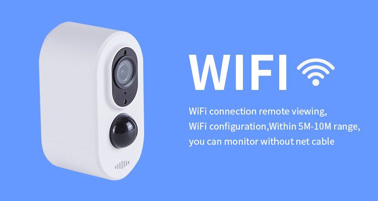 Glomarket Tuya Smart Home Wireless WiFi Camera Infrared Hd Night Vision Camera Supports Solar Charging Security Camara