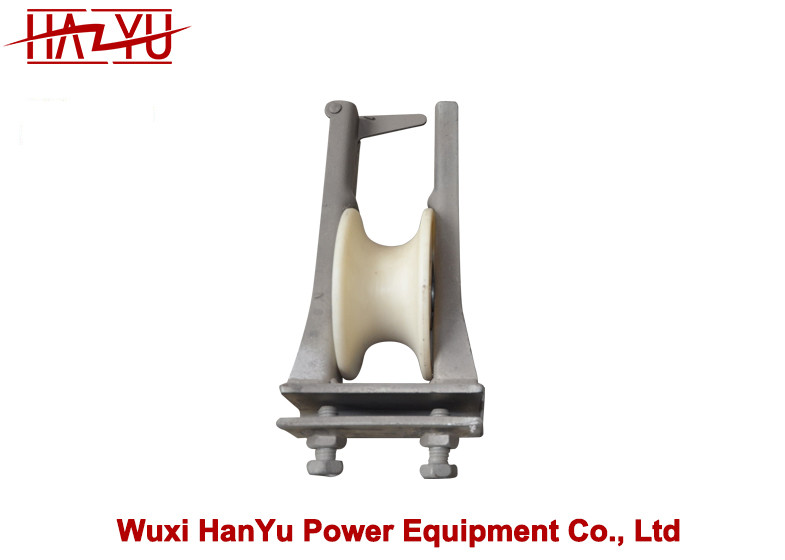 TYSHC Stringing Pulley Aluminum Wheel Cross Arm Mounted Stringing Block