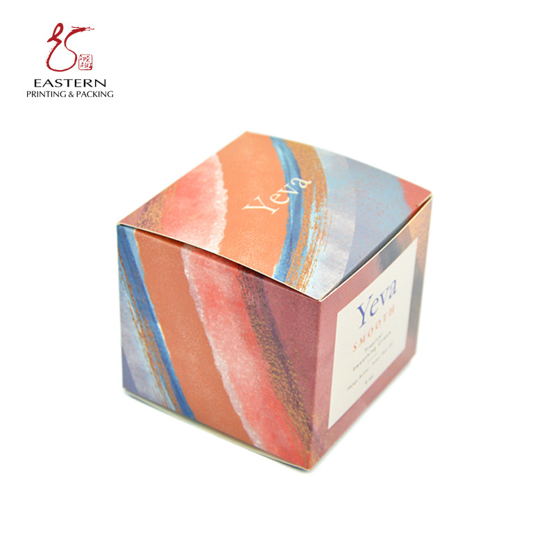 7cm Width CMYK Color Cosmetic Packaging Paper Box , Face Cream Packaging Box