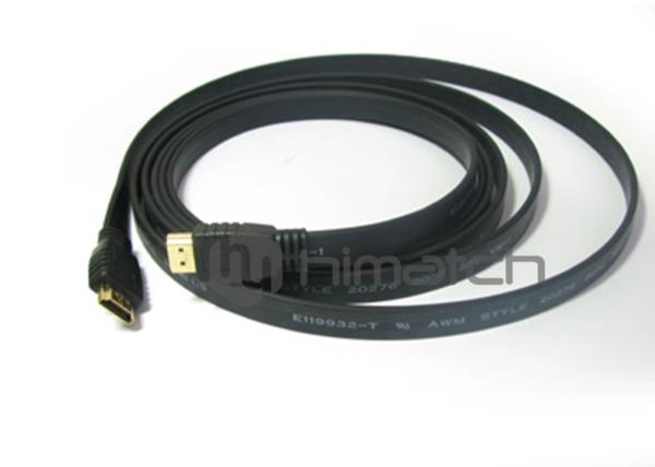 CL3 Rated 4k Industrial HDMI Cable / Flat HDMI Cable For Installation Under
