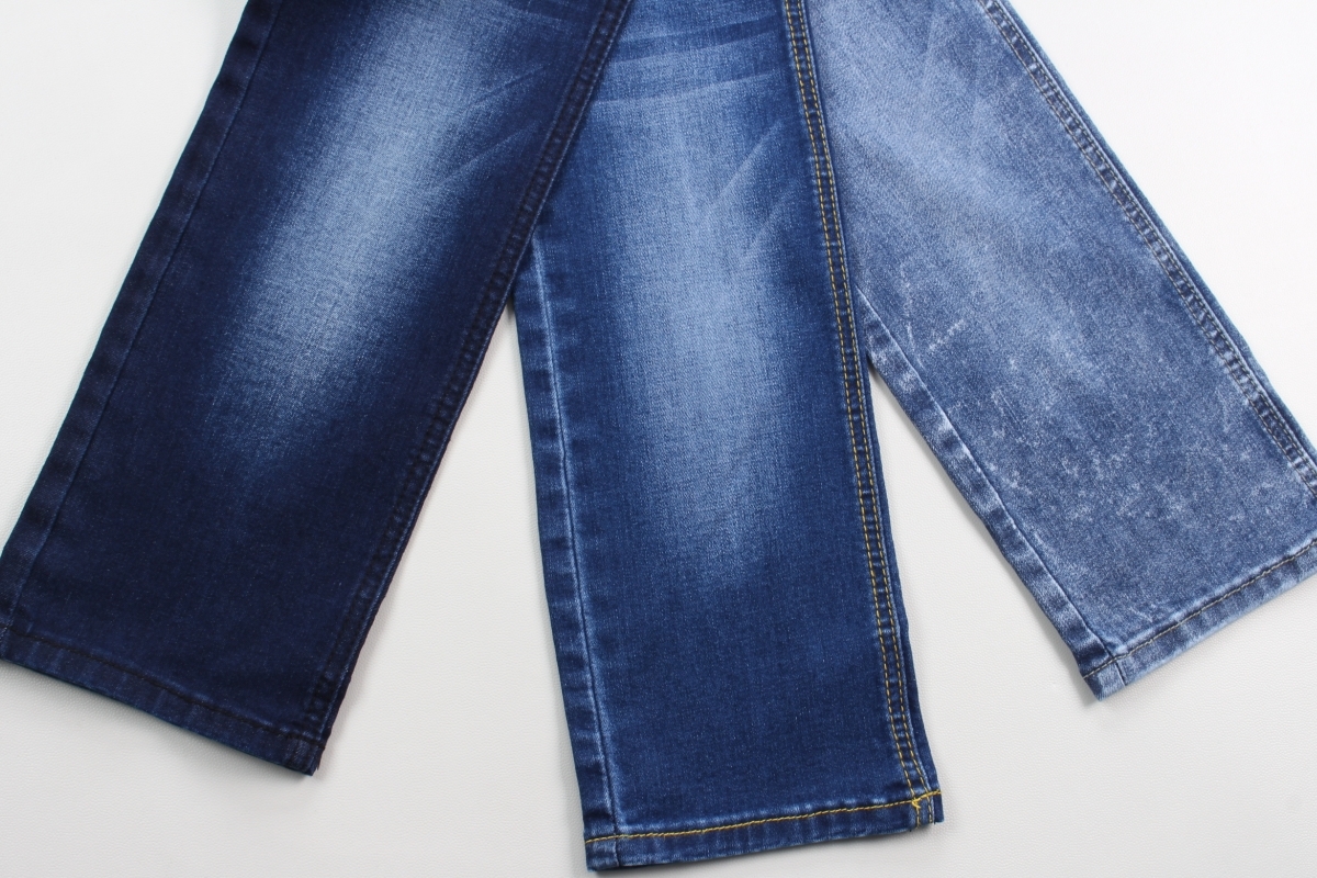 Stock Full Lycra Denim Fabric For Lady Jeans