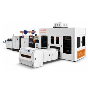 High Output Paper Packing Machine / Non Woven Box Bag Manufacturing Machine