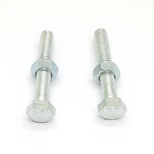  Hexagon Head Threaded Fastener Bolts Grade 4.8 for Strong and Sturdy Connections Manufactures