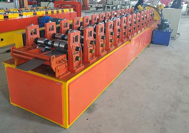 Metal Frame Light Steel Keel Roll Forming Machine Stud And Track / Furring C Shape Type