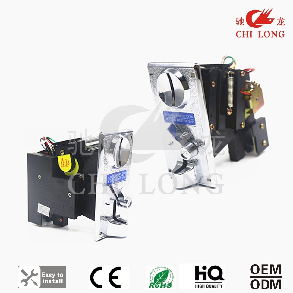 Modern Vending Machine Coin Acceptor Mechanism Capable For All Coins High Strength