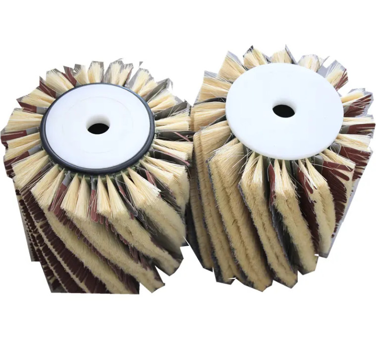 Sanding System Tampico Fiber Sisal Polishing Roller Brush for Wood Polishing