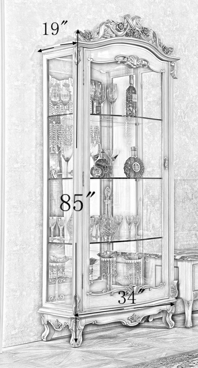 Salon Display Glass Cabinet FJ-103