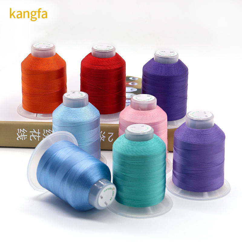 100% Polyester Mercerized Weaving Thread For Leather 210D/3
