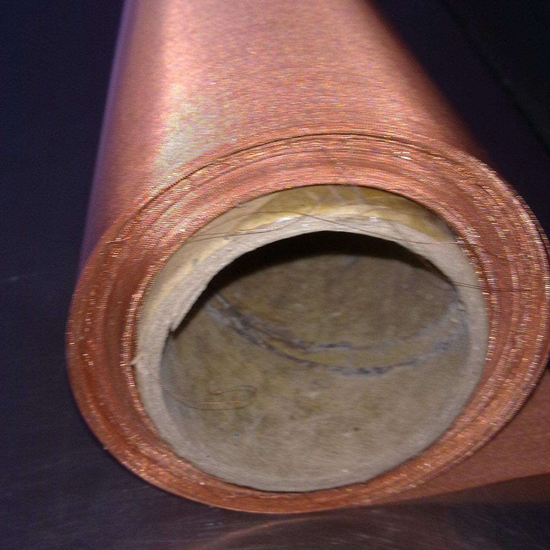 13" x 40" 99.9% Pure Copper Filter Coarse Dense Gauze Mesh