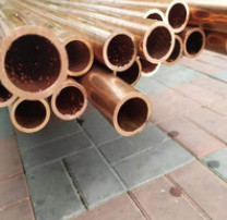 ASTM C17500 Beryllium Solid Copper Tube Dia 3mm With High Conductivity