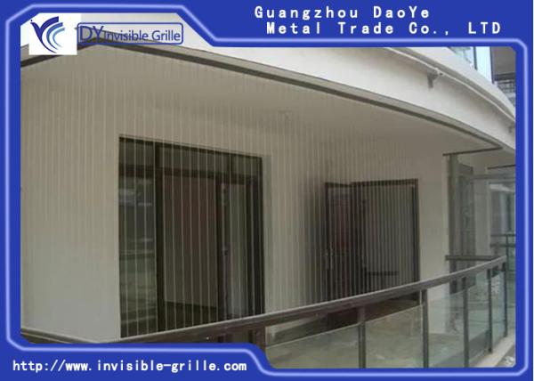 316 Stainless Steel Nylon Coating Invisible Balcony Grille Invisible Balcony