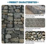 High Quality China Manufacture Gabion Box Supports Customized Galvanized Boated