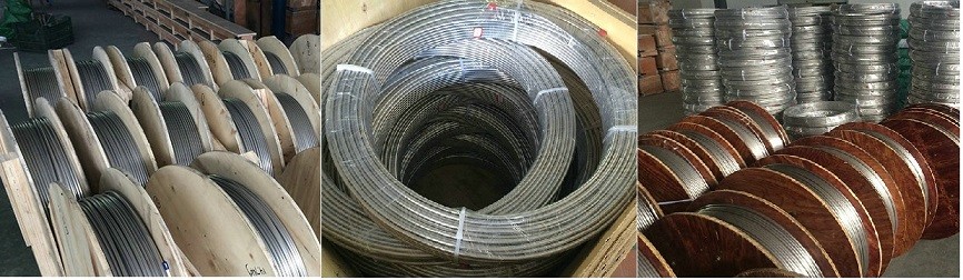Super Duplex 2507 3/8 FEP Encapsulated Control Line Tubing