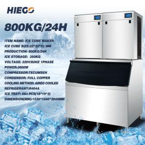 Automatic 800kg Bar Ice Machine Commercial Ice Cube Maker Machine