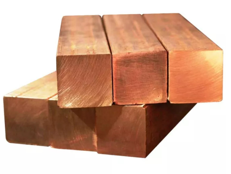 Custom 99.999% 5N High Purity Flat Copper Ignot
