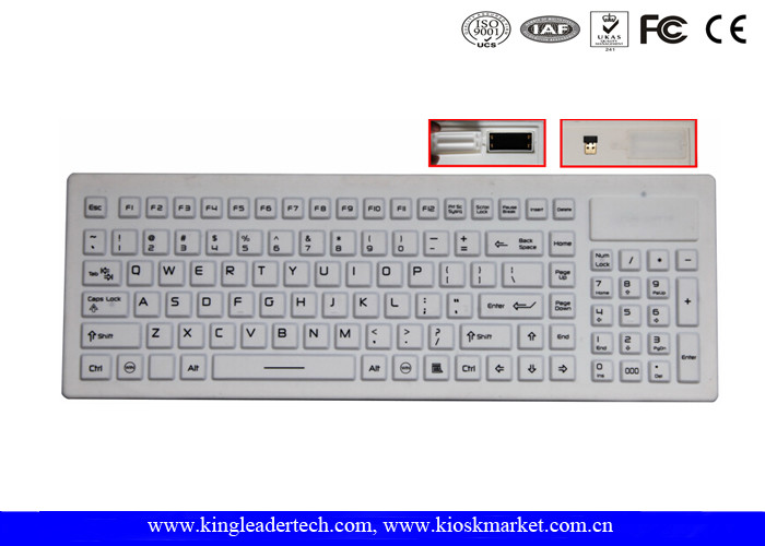 IP67 Wireless Silicone Keyboard, Featuring F1~F12 Function Keys