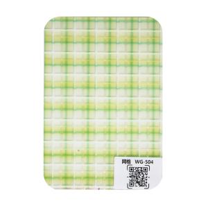 Multi Colors Grid Pattern Acrylic Plaid Sheets 15mm Thickness