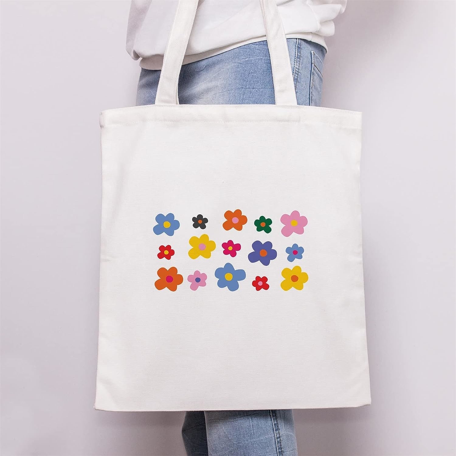 Wipe Clean Zipper Eco Canvas Bags With Cotton Linen