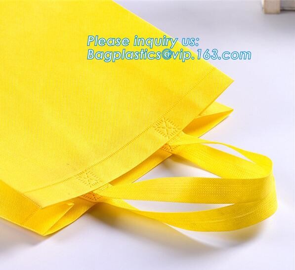 Customized Non Woven Shopping Bag Logo Printing Non Woven Bag With Tote, gift advertisement Reusable non woven shopping