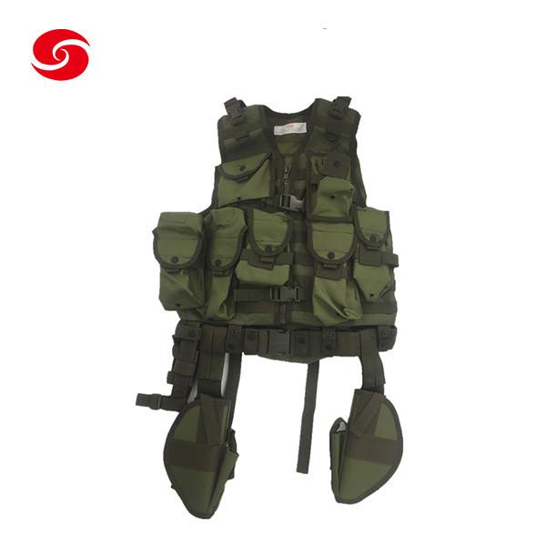 Quality                                  Olive Green Polyester Military Tactical Vest with Hydration Water Bladder              for sale