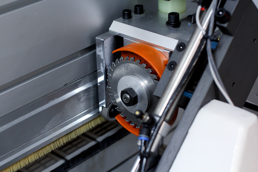 Wood Door Edge Banding Machine With Trimmer Automatic 23m Min