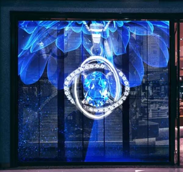 Transparent Led Screen Outdoor Fixed LED Screen Definition Transparent Display