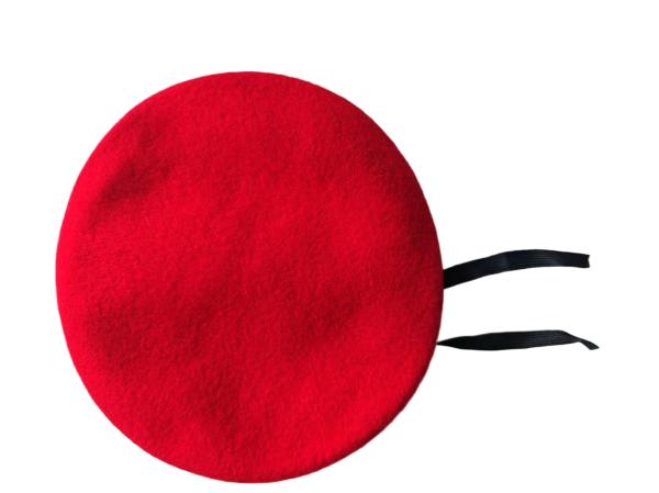 Regimental Red Beret Official Style Uniform Accessory For Head Circumference 57
