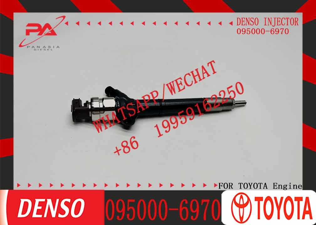 High Performance Fuel Injector 095000-6970 Common Rail Injector 23670-51040 for TOYOTA