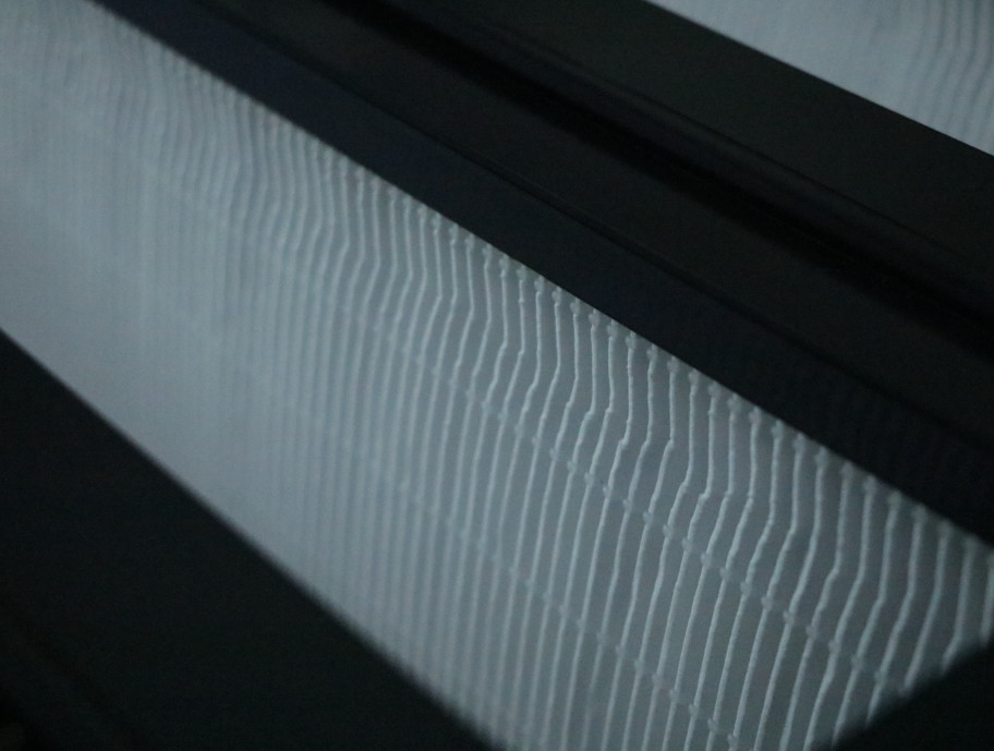 High Capacity V Bank H13 500Pa High Efficiency Air Filter black