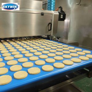 Automatic Three Colors Cookies Making Machine With Controlled System Small
