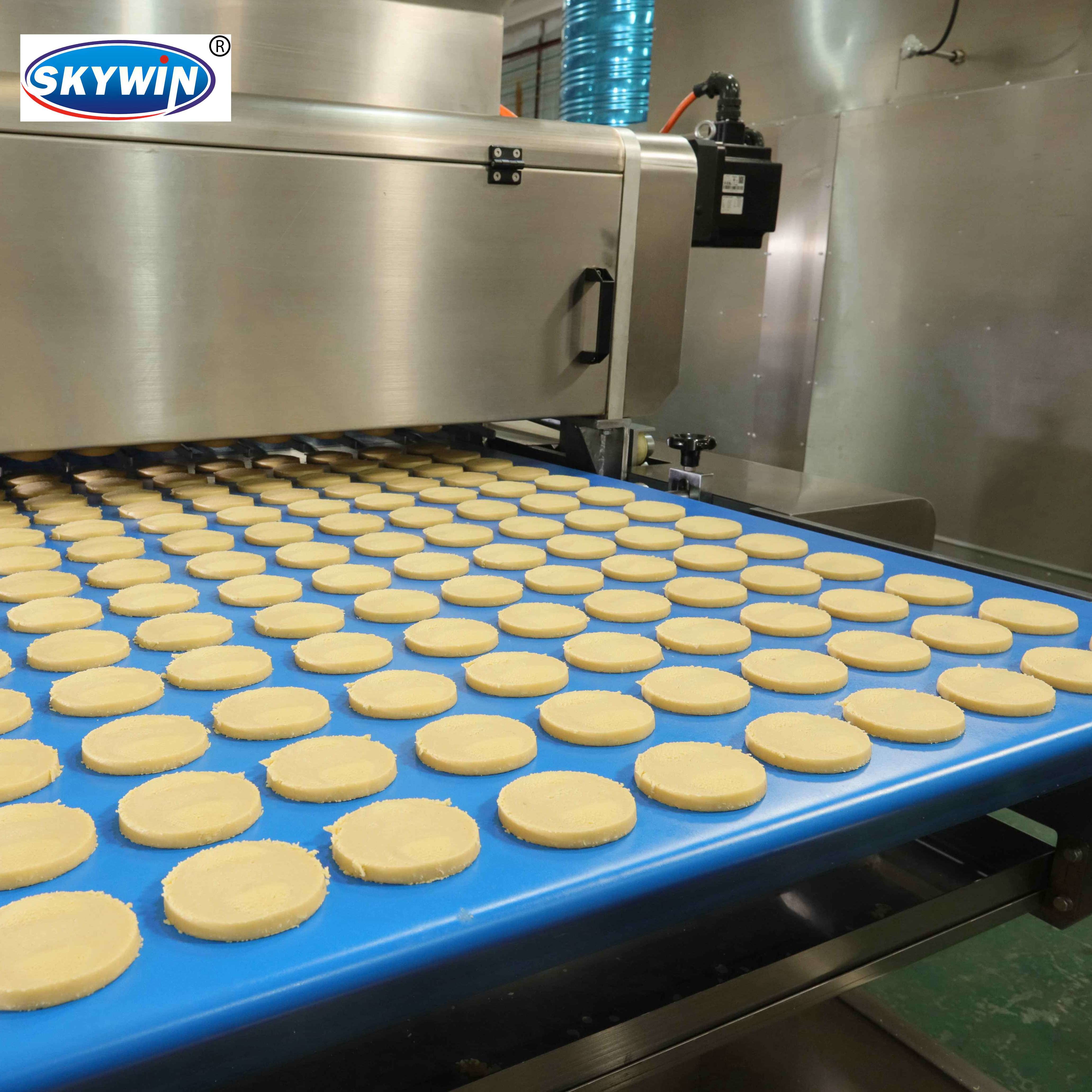Wire Cut Cookie Making Machine 200kgs Per Hour Commercial Cookie Depositor