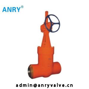 Flanged RTJ 2 Inch WC6 Body F55 Trim 900~2500LBS Wedge Gate Valve