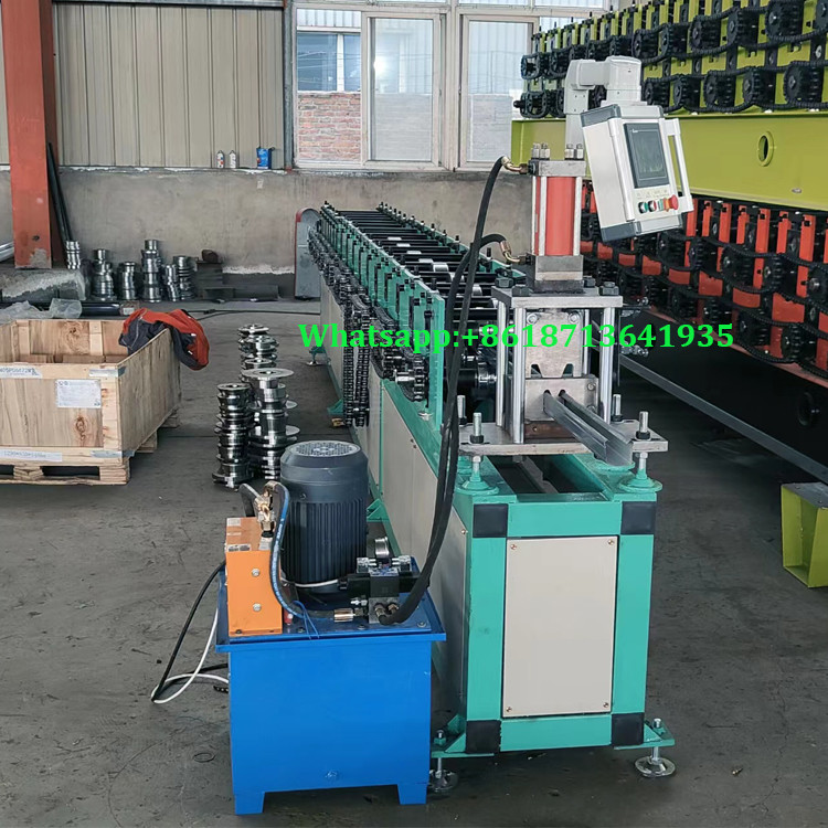 Automatic Galvanized Shutter Door Rolling Machine 0.7mm