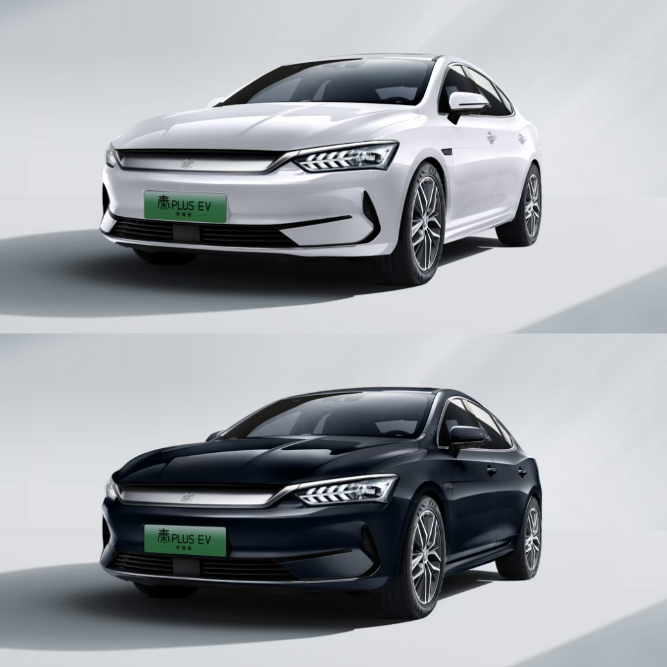 Sedan BYD Honor Qin Plus EV 510KM R17 Tire 100-200Nm
