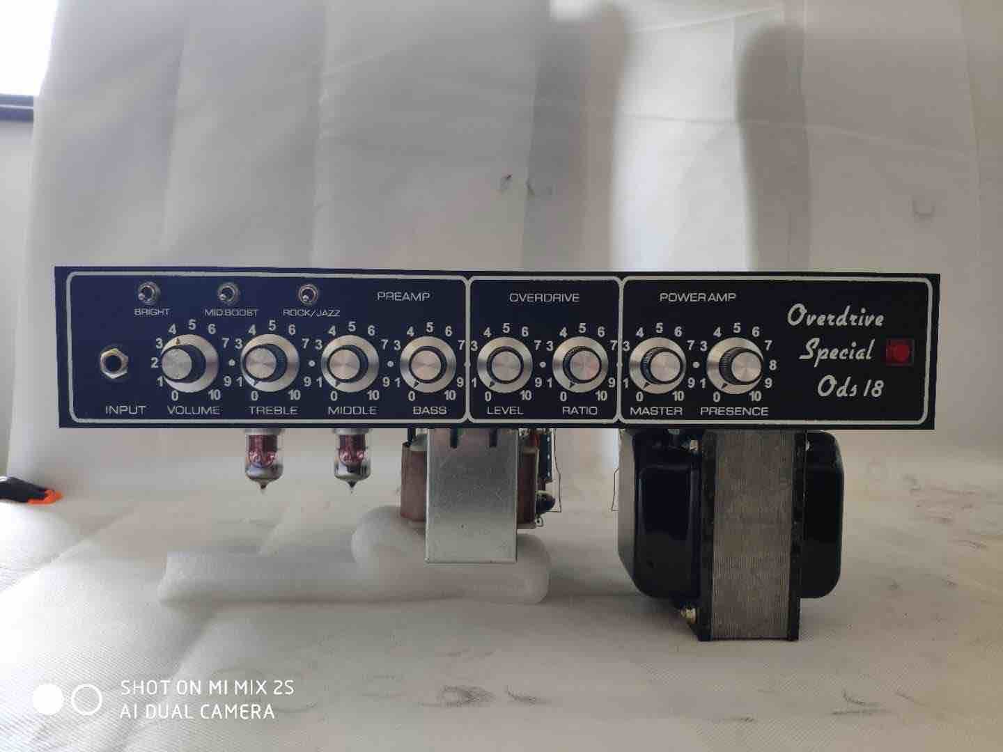 China Grand Overdrive Special G-OTS Mini Guitar Amplifier Head JJ Tubes 2 x EL84 Power 3 x 12ax7 Preamp with Loop