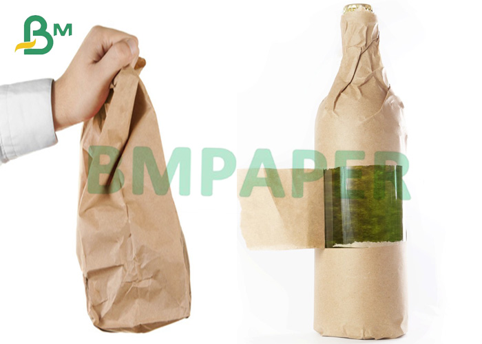 brown kraft wrapping paper