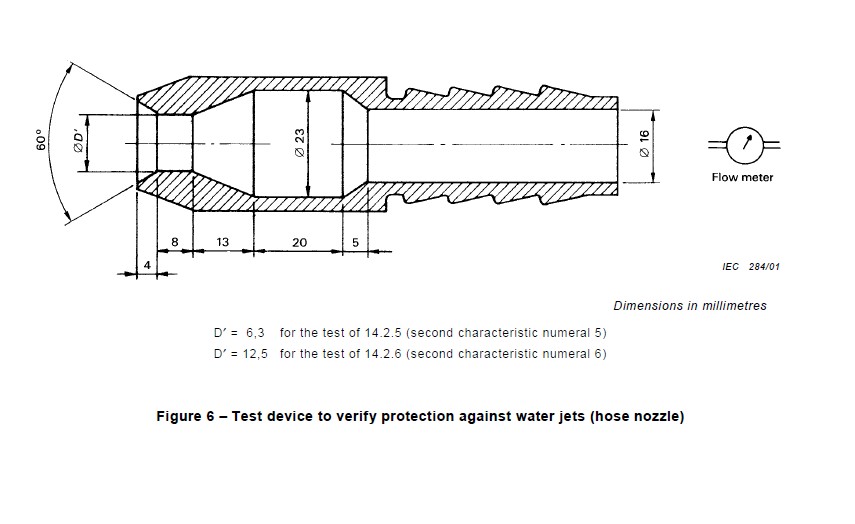 IEC 60529 IPX5/IPX6 Tester , IP Testing Equipment