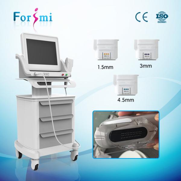 skin rejuvenation machine frequency ultherapy pain face firming 3D ultrasound